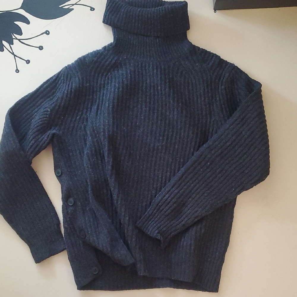 All Saints, Ribbed Turtleneck Sweater